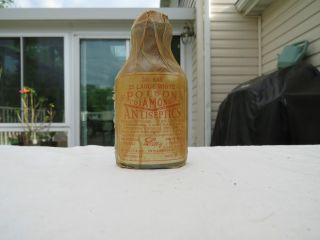 Antique/vintage Poison Bottle 