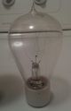 (2) Antique Light Bulbs,  Thomson - Houston Bases,  One Brass & One Porcelain,  Look Other photo 2