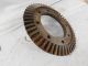 Vintage Large Steel Gear Steampunk Industrial Machine Age Antique Other photo 4