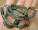 Ancient Roman Glass Beads 1 Medium Strand Green 100 - 200 Bc 0240 Roman photo 8