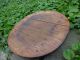 Antique Primitive Rustic Wooden Round Dining Table Room Kitchen 19th Century Old 1800-1899 photo 7