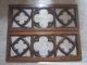 Gothic Oak Joliet Church Panel Victorian Fretwork Mirror Stained Glass Frame Other photo 7