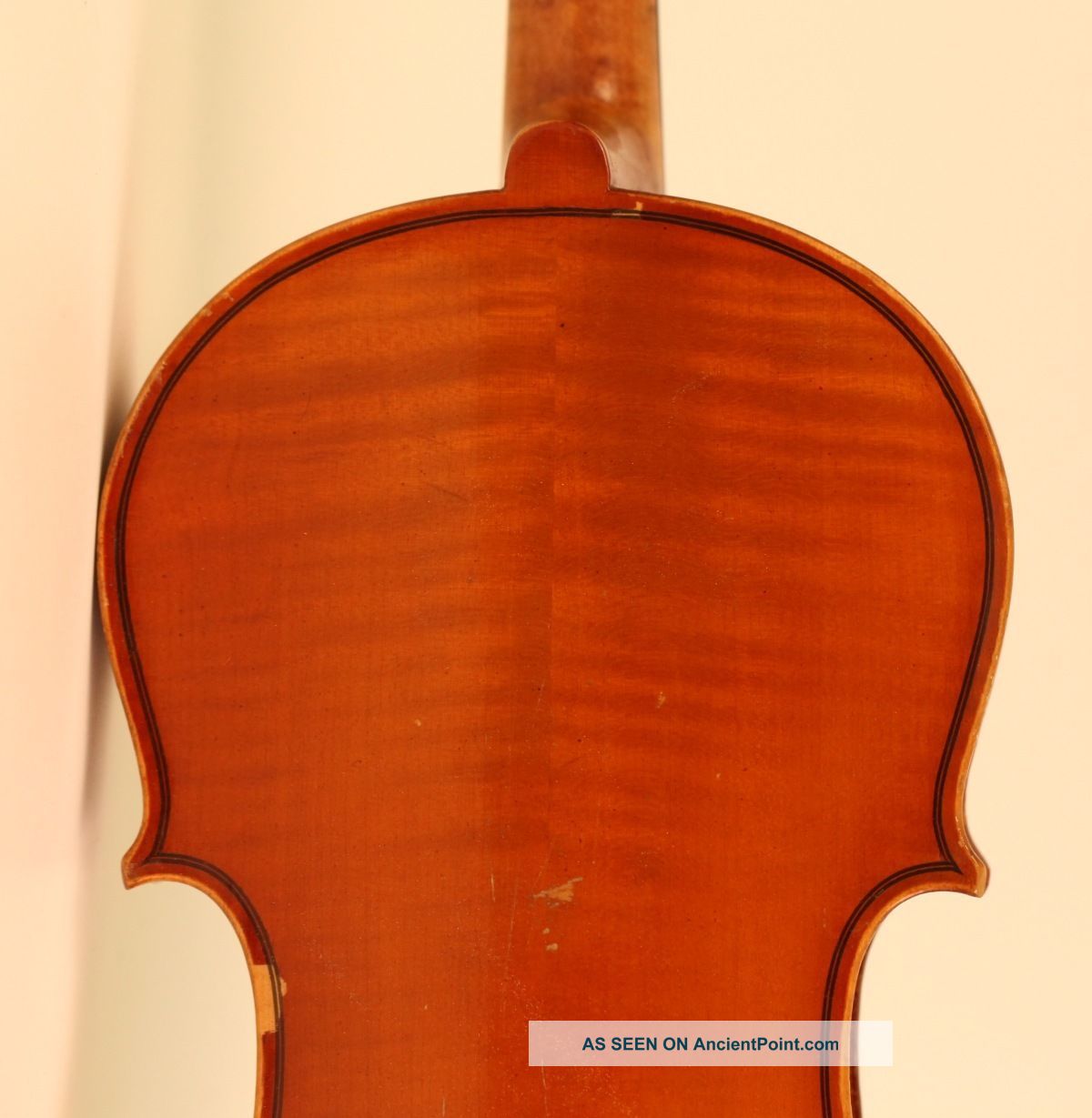 Old Violin Labeled Vicentino 1904 Geige Violon Violino Violine Fiddle String photo