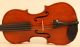 Old Violin Labeled Vicentino 1904 Geige Violon Violino Violine Fiddle String photo 2