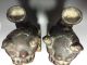 Pair Chinese Antique Porcelain Pottery Lion Foo Dogs 16/17 Century Ming Dynasty Other photo 1