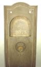 Vintage Emergency Stop Elevator Panel,  Yale,  Up Down,  Plate,  Cover,  Brass Other photo 2