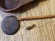 African Primitive Metal Tray Hanging Balance Beam Scale Country Store Scales photo 1