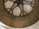 Early 1900 ' S Industrial Style / Steampunk Wood & Ornate Cast Aluminum Wheel 1 Other photo 2