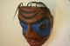 Antique Northwest Coast Cedar Wood Mask Paint Old Native American Native American photo 9