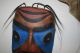 Antique Northwest Coast Cedar Wood Mask Paint Old Native American Native American photo 8