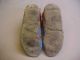 Old Beaded Indian High - Top Moccasins Possibly Blackfoot Or Shoshone Native American photo 1