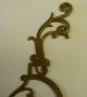 Antique Brass Beckwith ' S Round Oak Stove Finial Pediment Decoration Stoves photo 4