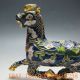 Chinese Enamel Hand - Made Horse And Swallow Statues /16 Other photo 1