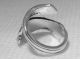 Sterling Silver Demitasse Spoon Ring Rose Cascade By Reed & Barton Flatware & Silverware photo 4