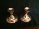 Post - 1940 ' S Sterling Silver Lord Saybrook Candelabra Pair Candlesticks & Candelabra photo 1