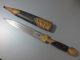 Gorgeous Hand Made Dagger With His Sheath Large Knife Ottoman - Islamic? - Rare Islamic photo 8