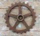 Vintage Industrial Gear Cog Sprocket Metal Cast Iron Steampunk Gears Lamp Base Other photo 2