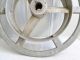 Vintage Big Aluminum Canada Industrial Fly Belt Gear Wheel Repurpose Steampunk Other photo 9