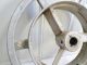 Vintage Big Aluminum Canada Industrial Fly Belt Gear Wheel Repurpose Steampunk Other photo 8