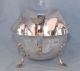 Vintage Silver Plate Hoof Footed Gravy Boat Silverplate photo 2