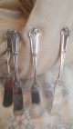 4 Antique Rw&s Sterling Silver Butter Knives Flatware & Silverware photo 3