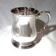 Rare London 1910 Antique Solid Sterling Silver Baluster Mug Cup Tankard - 218g Cups & Goblets photo 1