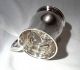 Rare London 1910 Antique Solid Sterling Silver Baluster Mug Cup Tankard - 218g Cups & Goblets photo 8