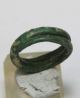 Ancient Viking.  Twisted Bronze Ring.  You Can Use. Viking photo 3