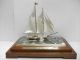 The Sailboat Of Silver985 Of The Most Wonderful Japan.  2 Masts.  Takehiko ' S Work. Other photo 3