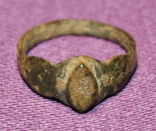 Tudor Ring - Found Detecting Near To Plymouth - Circa 1550 Ad photo