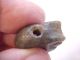 Ancient Chinese Jade Bead Looks Like A Curled Dragon Vg, Far Eastern photo 1