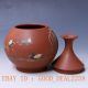 Antique Chinese Yixing Zisha Handmade Painted 2 Swan Pots By Xuhantang (徐汉堂） Teapots photo 5