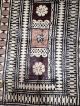 Antique Tapa Barkcloth Cloth From South Pacific Hand Printed Nr Pacific Islands & Oceania photo 1