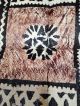 Antique Tapa Barkcloth Cloth From South Pacific Hand Printed Nr Pacific Islands & Oceania photo 4
