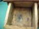 Antique 1800 ' S Wooden Spice Cabinet Primitive 8 - Drawer Hanging Tea Apothocary Other photo 2