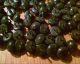 100 Antique 10mm Black Buttons High Top Shoes,  Gloves,  Teddy Bear Eyes Buttons photo 2