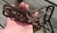 Early 18th Century Antique England Iron Fireplace Trammel Chain 1700 ' S Primitives photo 3