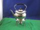 Vintage Spirit Kettle Teapot Silver Plated.  A Real One Off.  Fantastic P3806usc Tea/Coffee Pots & Sets photo 11