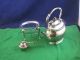 Vintage Spirit Kettle Teapot Silver Plated.  A Real One Off.  Fantastic P3806usc Tea/Coffee Pots & Sets photo 2