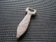 Antiques Roman Bronze Classic Strap End Found With Metal Detector Roman photo 1
