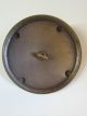 Big Antique Victorian Brass Metal Pink Cabochon Relief Roses Picture Button Vtg Buttons photo 8