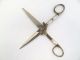 Antique Old Mann & Federlein Solingen Mother Of Pearl Shearing Scissors Shears Tools, Scissors & Measures photo 3