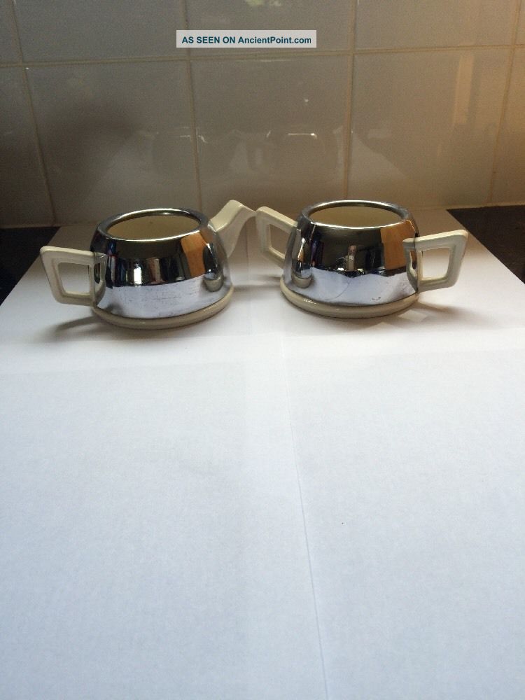 Art Deco Sugar Bowl And Milk Jug. Art Deco photo