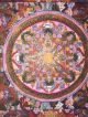 Buddha Mandala Thangka Thanka Painting Hand Painted 20k Gold Tibet Tibet photo 2