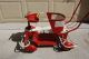 Vtg Red Metal And Wood Taylor Tot Baby Stroller With Full Fenders And Bumpers Baby Carriages & Buggies photo 2