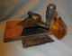 Late 1800s Primitive Chuckwagon Cast Iron Grinder With Handle And Brass Scoop Primitives photo 5