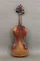 Antique 4/4 Figured Maple Violin W/ Stainer Mark & Label,  & Unrestored String photo 11