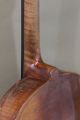 Antique 4/4 Figured Maple Violin W/ Stainer Mark & Label,  & Unrestored String photo 8