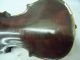 Early Full Size Violin And Bow With Leather Case Late 1800 ' S As Found String photo 5