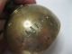 Antique Bronze Scale Weight - Libr Medic Scales photo 7